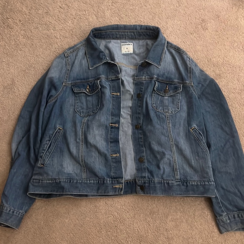 Old navy jean jacket 3x